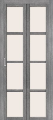 Складная дверь "Твигги V4", по, Grey veralinga