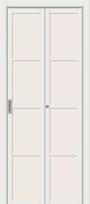 Складная дверь "Твигги-11.3", по, White Matt