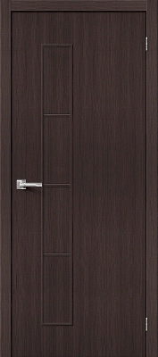 Межкомнатная дверь "Тренд-3", пг, Wenge Veralinga